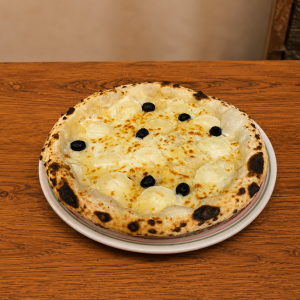 Pizza chèvre miel pizza Esposito Clermont de l'Oise