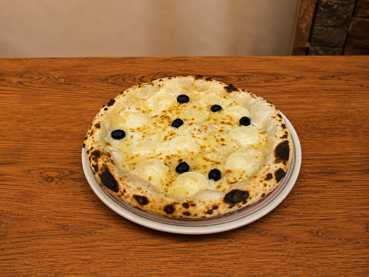 Pizza chèvre miel Pizza chèvre miel pizza Esposito Clermont de l'Oise