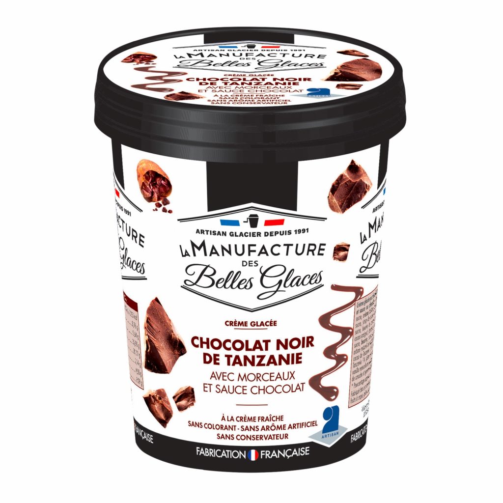 Glace chocolat noir de Tanzanie - Pizza Esposito Clermont