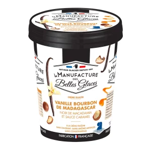 Glace vanille bourbon de madagascar pizza Esposito Clermont de l'Oise