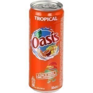 Canette oasis tropical 33 cl