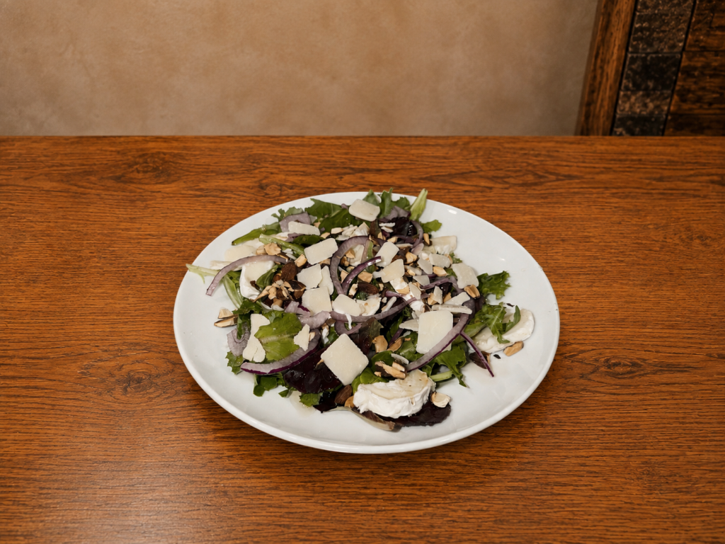 Salade chèvre croquant pizza Esposito Clermont de l'Oise