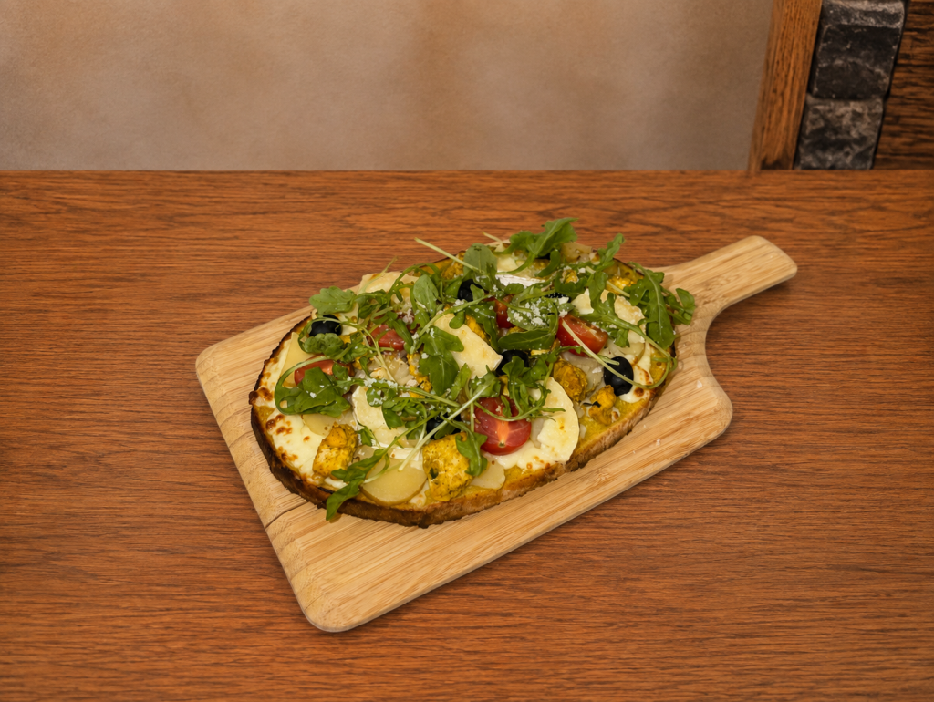 Bruschetta curry pizza Esposito Clermont de l'Oise