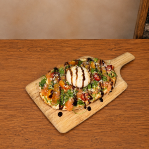 Bruschetta saumon pizza Esposito Clermont de l'Oise