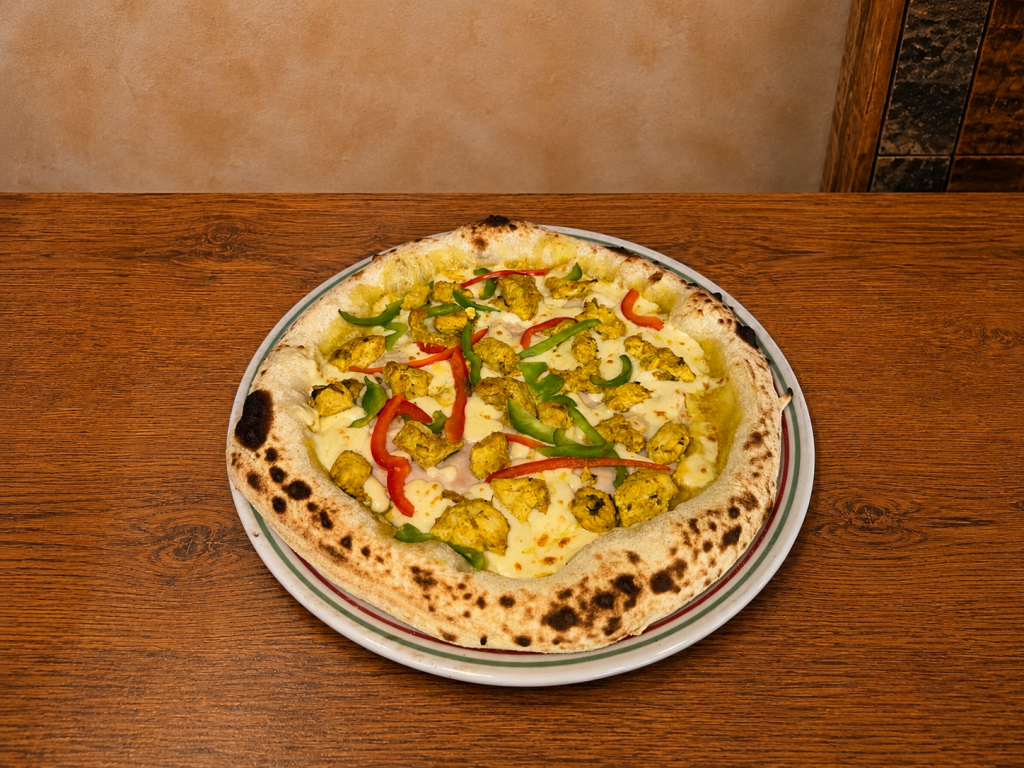 Pizza Suprême curry pizza Esposito Clermont del'Oise