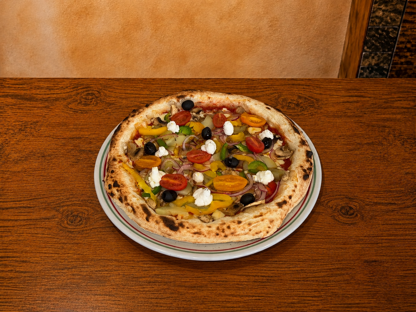 Pizza vegetarienne Pizza vegetariennne pizza Esposito Clermont de l'Oise