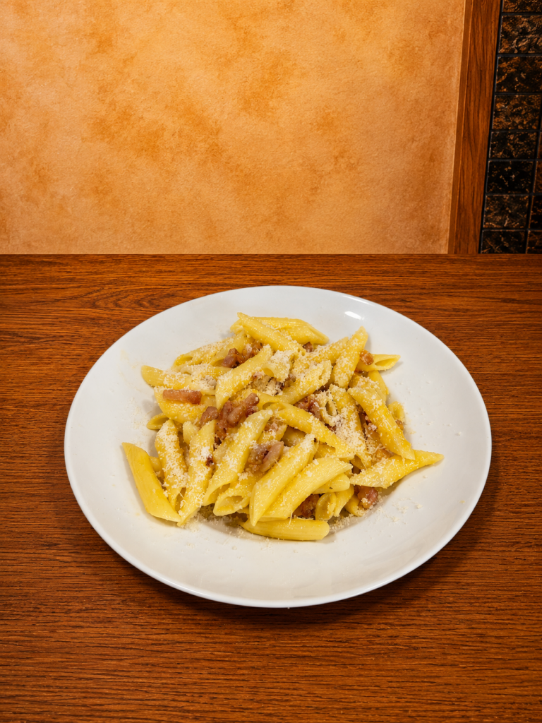 Pâtes carbonara pizza Esposito Clermont de l'Oise