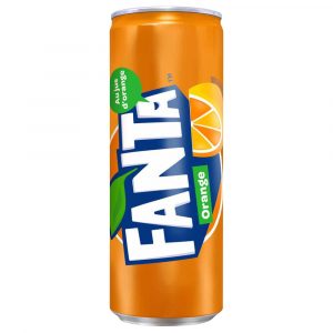 Canette fanta 33 cl