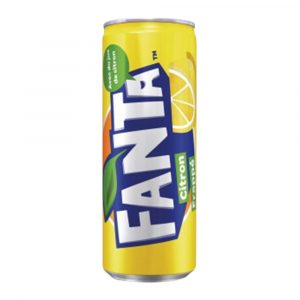 canette fanta citron 33 cl